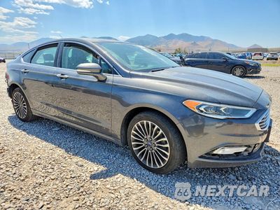 Czwarte zdjęcie samochodu z boku: 2017 FORD FUSION SE VIN:3FA6P0T9XHR141384 - miniatura