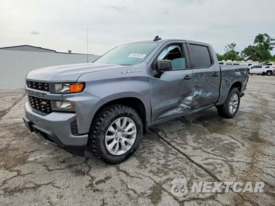 2021 CHEVROLET SILVERADO K1500 CUSTOM 3GCPYBEK3MG242795 - główne zdjęcie licytacji z USA - miniatura