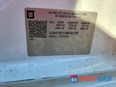 Zdjęcie 12 z 12 samochodu: 2021 CHEVROLET SILVERADO K3500 VIN:1GB4YSEY1MF201787 - miniatura