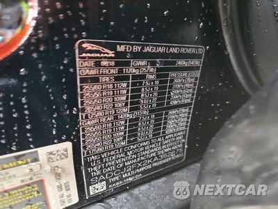 Zdjęcie 13 z 13 samochodu: 2019 JAGUAR F-PACE PREMIUM VIN:SADCJ2FX2KA362875 - miniatura