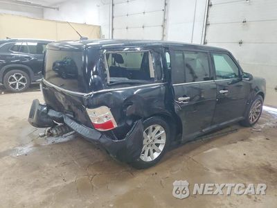 Trzecie zdjęcie samochodu z tyłu: 2011 FORD FLEX SEL VIN:2FMHK6CC6BBD18921 - miniatura