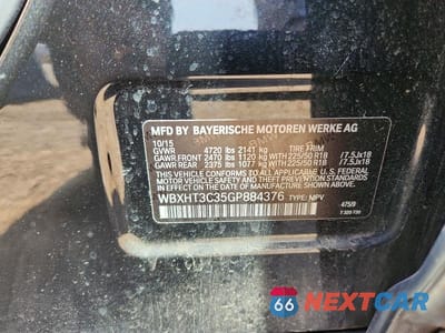 Zdjęcie 13 z 13 samochodu: 2016 BMW X1 XDRIVE28I VIN:WBXHT3C35GP884376 - miniatura