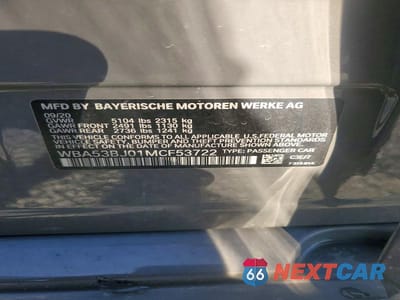 Zdjęcie 12 z 12 samochodu: 2021 BMW 540 I VIN:WBA53BJ01MCF53722 - miniatura