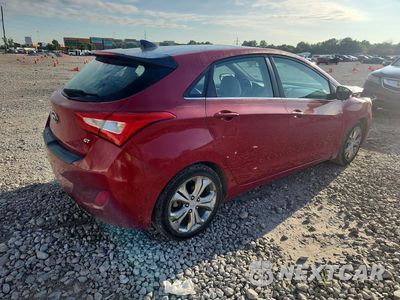 Trzecie zdjęcie samochodu z tyłu: 2014 HYUNDAI ELANTRA GT BASE VIN:KMHD35LH9EU202130 - miniatura