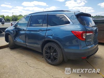 Drugie zdjęcie samochodu z przodu: 2021 HONDA PILOT SE VIN:5FNYF5H2XMB011406 - miniatura