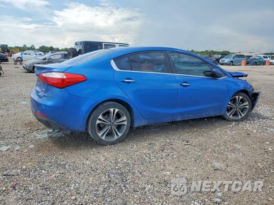 Trzecie zdjęcie samochodu z tyłu: 2015 KIA FORTE EX VIN:KNAFX4A88F5348994 - miniatura