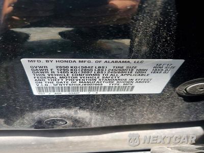 Zdjęcie 13 z 13 samochodu: 2018 HONDA PILOT EXL VIN:5FNYF6H5XJB002068 - miniatura