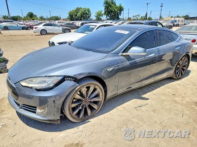 2014 TESLA MODEL S 5YJSA1S11EFP45124 - główne zdjęcie licytacji z USA - miniatura