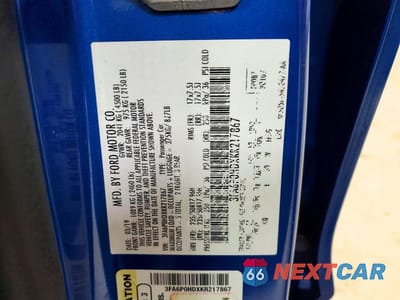 Zdjęcie 12 z 12 samochodu: 2019 FORD FUSION SE VIN:3FA6P0HDXKR217867 - miniatura