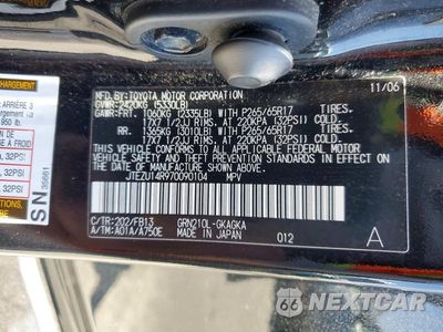 Zdjęcie 13 z 13 samochodu: 2007 TOYOTA 4RUNNER SPORT EDITION VIN:JTEZU14R970090104 - miniatura