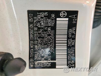 Zdjęcie 12 z 12 samochodu: 2012 TOYOTA PRIUS FIVE VIN:JTDKN3DU3C5459555 - miniatura