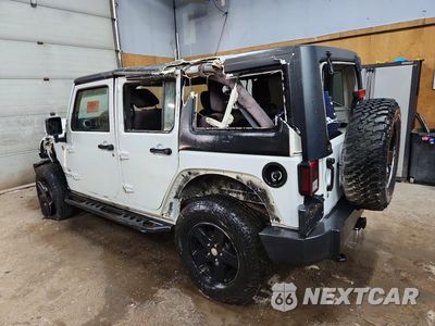 Drugie zdjęcie samochodu z przodu: 2015 JEEP WRANGLER UNLIMITED SPORT VIN:1C4BJWDGXFL609071 - miniatura