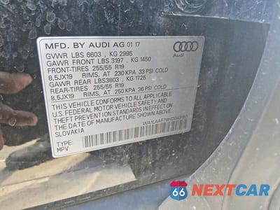 Zdjęcie 13 z 13 samochodu: 2017 AUDI Q7 PREMIUM PLUS VIN:WA1LAAF78HD043150 - miniatura