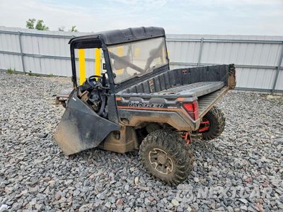 Trzecie zdjęcie samochodu z tyłu: 2018 POLARIS RANGER UTILITY VEHICLE VIN:4XARRE999J8046142 - miniatura