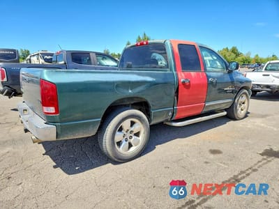 Trzecie zdjęcie samochodu z tyłu: 2002 DODGE RAM 1500 VIN:1D7HA18Z92S689333 - miniatura