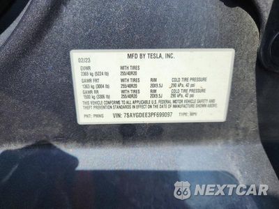 Zdjęcie 12 z 12 samochodu: 2023 TESLA MODEL Y VIN:7SAYGDEE3PF699097 - miniatura