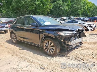 Czwarte zdjęcie samochodu z boku: 2022 INFINITI QX50 ESSENTIAL VIN:3PCAJ5CA1NF118747 - miniatura