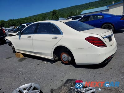 Drugie zdjęcie samochodu z przodu: 2019 MERCEDES-BENZ S 560 4MATIC VIN:WDDUG8GB0KA444503 - miniatura