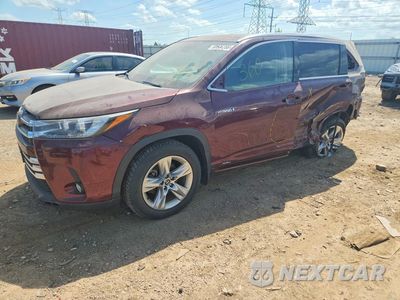 2017 TOYOTA HIGHLANDER HYBRID LIMITED 5TDDGRFH3HS028351 - główne zdjęcie licytacji z USA - miniatura