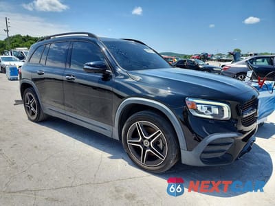 Czwarte zdjęcie samochodu z boku: 2021 MERCEDES-BENZ GLB 250 VIN:W1N4M4GB2MW108037 - miniatura