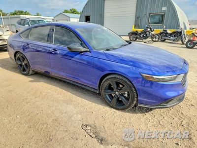 Czwarte zdjęcie samochodu z boku: 2024 HONDA ACCORD HYBRID SPORT-L VIN:1HGCY2F72RA044564 - miniatura