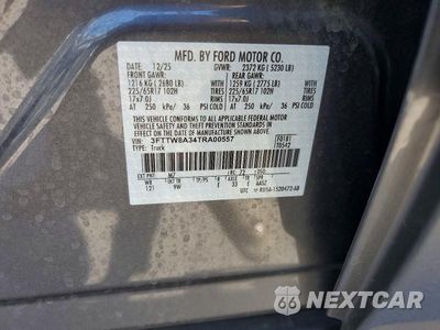 Zdjęcie 12 z 12 samochodu: 2026 FORD MAVERICK XL VIN:3FTTW8A34TRA00557 - miniatura