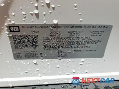 Zdjęcie 13 z 13 samochodu: 2025 CHEVROLET EQUINOX LT VIN:3GNAXPEG8SL171302 - miniatura