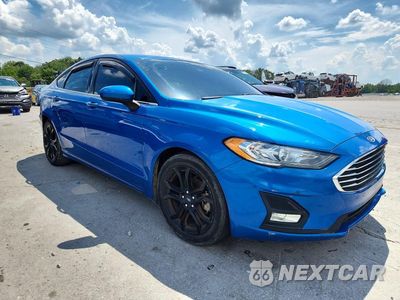 Czwarte zdjęcie samochodu z boku: 2019 FORD FUSION SE VIN:3FA6P0HD1KR285622 - miniatura