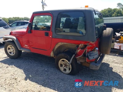 Drugie zdjęcie samochodu z przodu: 2003 JEEP WRANGLER / TJ SPORT VIN:1J4F449S93P357516 - miniatura