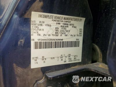Zdjęcie 12 z 12 samochodu: 2010 FORD F350 SUPER DUTY VIN:1FDWW3G58AEA59549 - miniatura