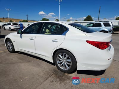 Drugie zdjęcie samochodu z przodu: 2014 INFINITI Q50 HYBRID PREMIUM VIN:JN1AV7AR5EM702345 - miniatura