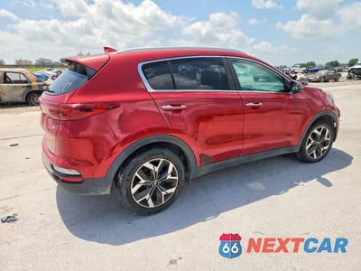Trzecie zdjęcie samochodu z tyłu: 2020 KIA SPORTAGE EX VIN:KNDPN3AC8L7735511 - miniatura
