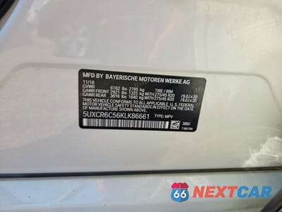 Zdjęcie 13 z 13 samochodu: 2019 BMW X5 XDRIVE40I VIN:5UXCR6C56KLK86661 - miniatura