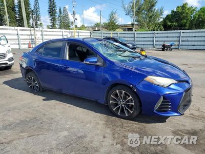 Czwarte zdjęcie samochodu z boku: 2019 TOYOTA COROLLA SE VIN:2T1BURHE2KC235140 - miniatura