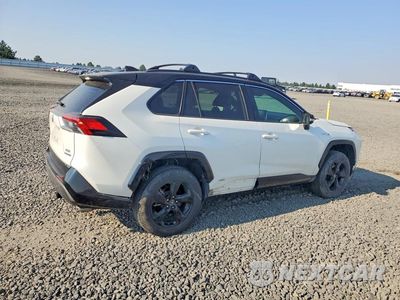 Trzecie zdjęcie samochodu z tyłu: 2019 TOYOTA RAV4 XSE VIN:2T3EWRFVXKW030651 - miniatura