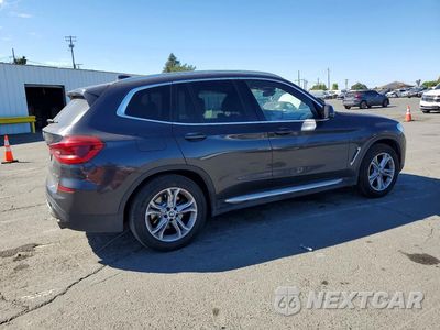 Trzecie zdjęcie samochodu z tyłu: 2020 BMW X3 SDRIVE30I VIN:5UXTY3C02L9B59560 - miniatura