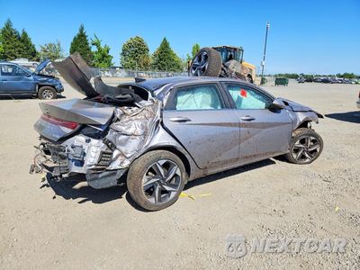 Trzecie zdjęcie samochodu z tyłu: 2023 HYUNDAI ELANTRA LIMITED VIN:KMHLN4AJ2PU042732 - miniatura