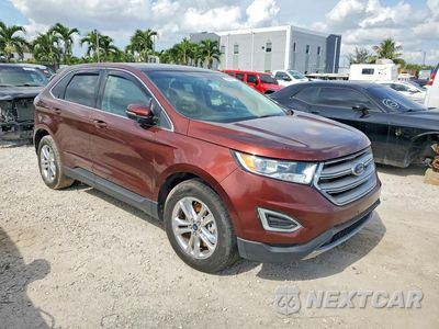 Czwarte zdjęcie samochodu z boku: 2015 FORD EDGE SEL VIN:2FMTK4J93FBB89807 - miniatura