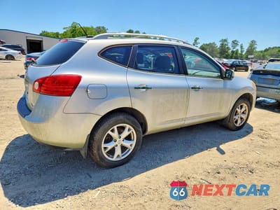 Trzecie zdjęcie samochodu z tyłu: 2010 NISSAN ROGUE S VIN:JN8AS5MV2AW128440 - miniatura