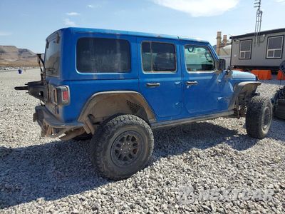Trzecie zdjęcie samochodu z tyłu: 2022 JEEP WRANGLER UNLIMITED SPORT VIN:1C4HJXDG3NW246965 - miniatura