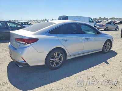 Trzecie zdjęcie samochodu z tyłu: 2018 HYUNDAI SONATA SEL VIN:5NPE34AF8JH637827 - miniatura