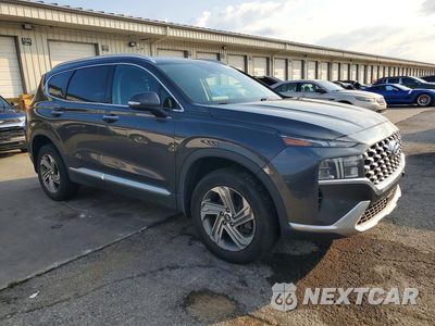 Czwarte zdjęcie samochodu z boku: 2022 HYUNDAI SANTA FE SEL VIN:5NMS6DAJXNH379490 - miniatura