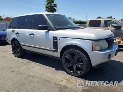 Czwarte zdjęcie samochodu z boku: 2007 LAND ROVER RANGE ROVER HSE VIN:SALMF15457A239607 - miniatura