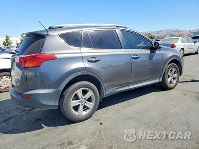 Trzecie zdjęcie samochodu z tyłu: 2015 TOYOTA RAV4 XLE VIN:2T3WFREV7FW161094 - miniatura