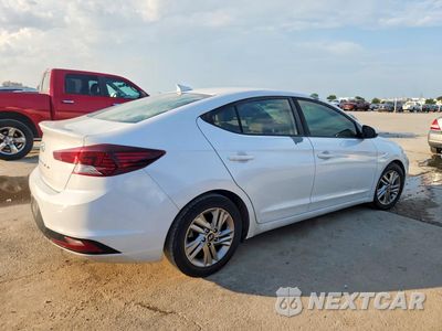 Trzecie zdjęcie samochodu z tyłu: 2019 HYUNDAI ELANTRA SEL VIN:5NPD84LF9KH457008 - miniatura