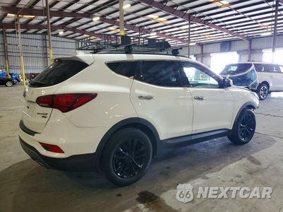 Trzecie zdjęcie samochodu z tyłu: 2018 HYUNDAI SANTA FE VIN:5XYZUDLA7JG543610 - miniatura