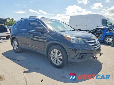 Czwarte zdjęcie samochodu z boku: 2013 HONDA CR-V EXL VIN:5J6RM4H70DL009221 - miniatura