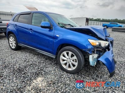 Czwarte zdjęcie samochodu z boku: 2015 MITSUBISHI OUTLANDER SPORT ES VIN:4A4AP3AU5FE045751 - miniatura