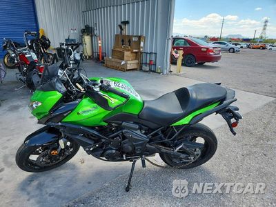 Trzecie zdjęcie samochodu z tyłu: 2015 KAWASAKI KLE650 F VIN:JKALEEF13FDA01623 - miniatura