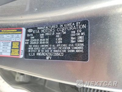 Zdjęcie 12 z 12 samochodu: 2016 KIA SOUL BASE VIN:KNDJN2A23G7288423 - miniatura
